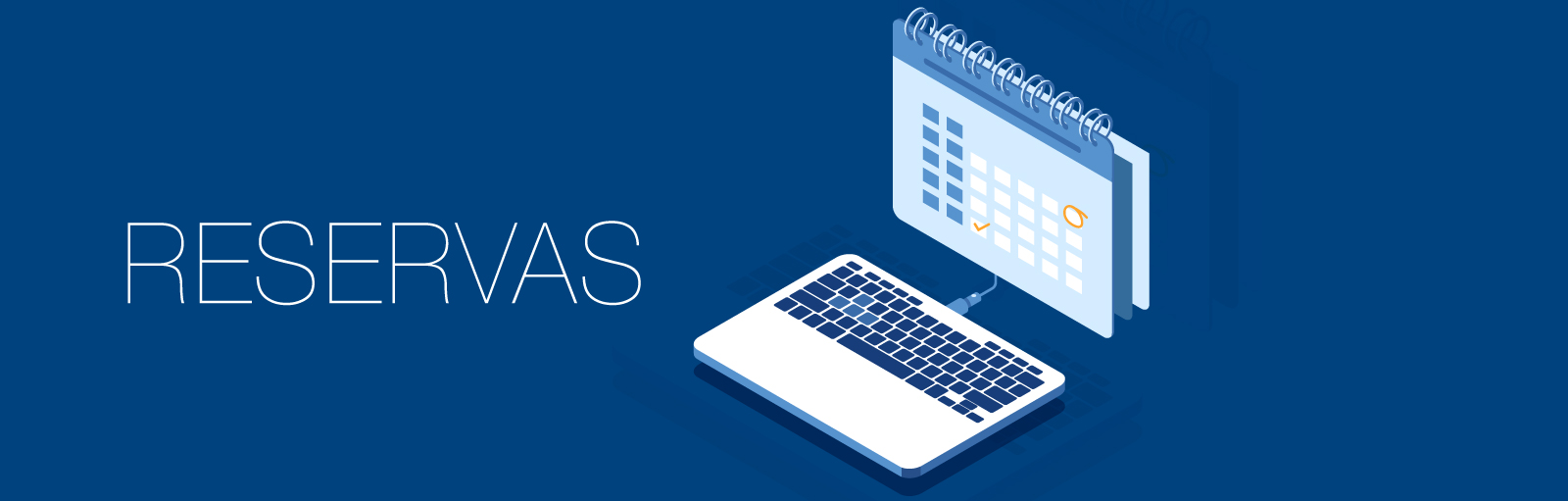 Banner Espaços e Reservas